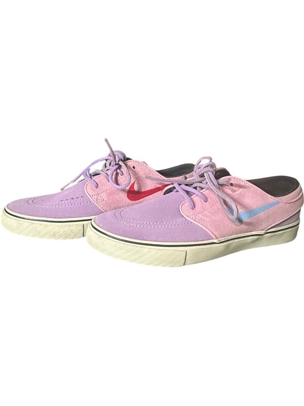 Nike SB Zoom Janoski OG Lilac Pink Suede Shoes Size 6.5M / 8W